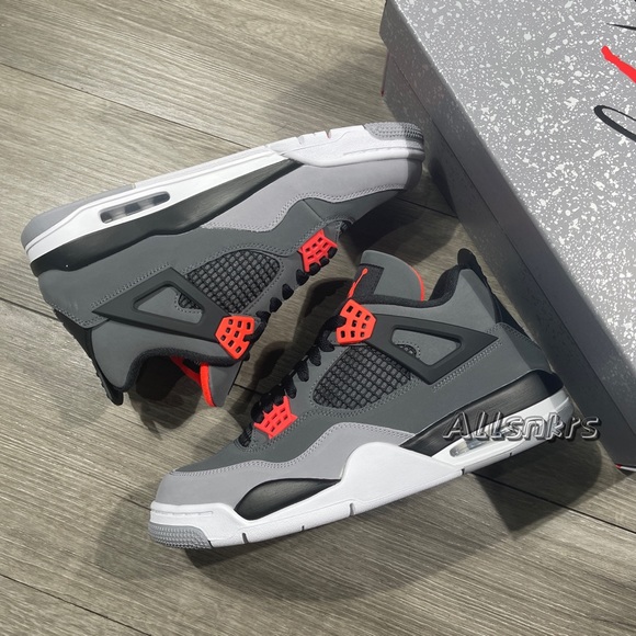 Air Jordan 4 Retro Infrared Men’s - Picture 6 of 10
